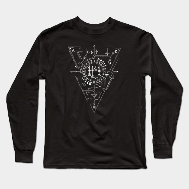 Svefnthorn | Norse Pagan Symbol Long Sleeve T-Shirt by CelestialStudio